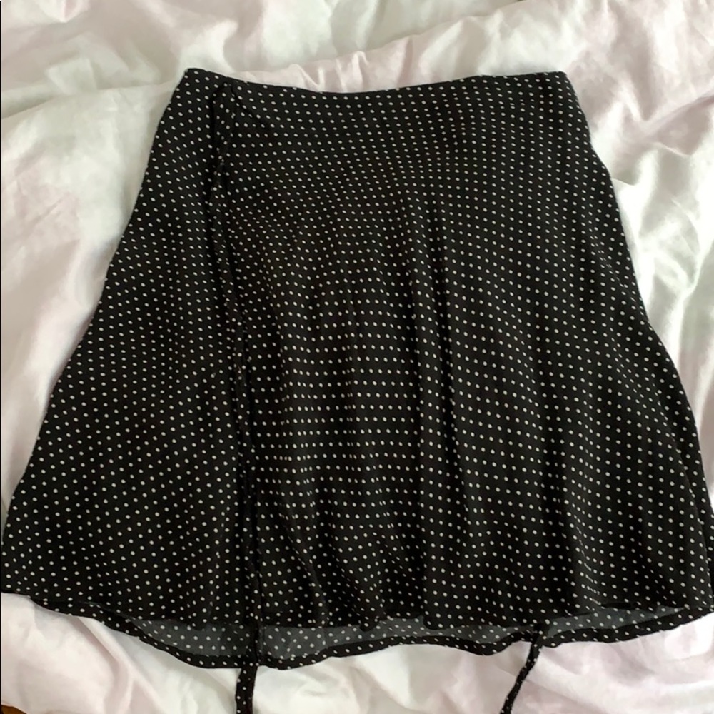 Brandy Melville wrap tie skirt